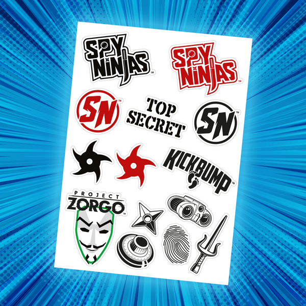 Spy Ninjas Temporary Tattoos | Spy Ninjas Store