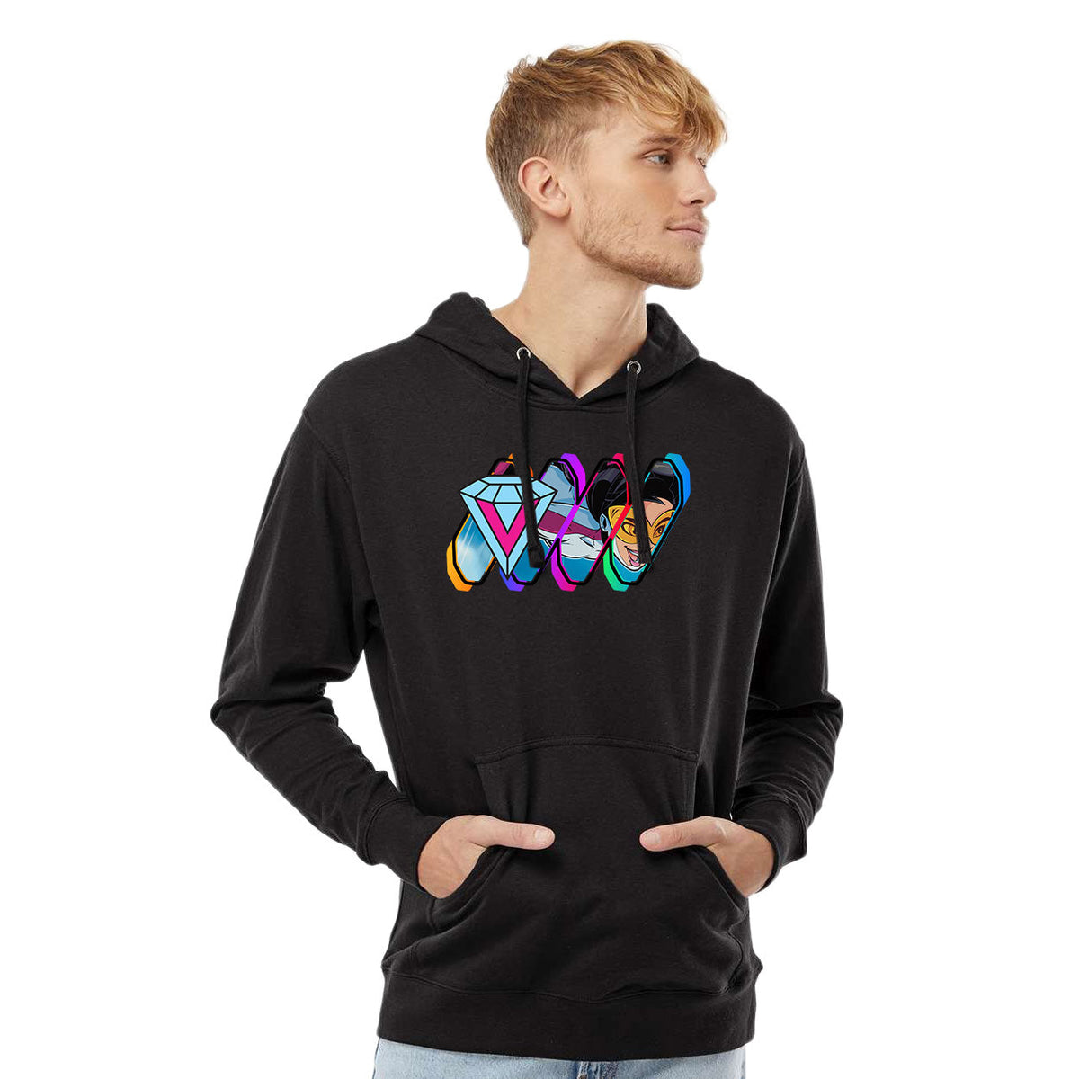 SPY NINJAS VY WINDOW MIDWEIGHT HOODED SWEATSHIRT