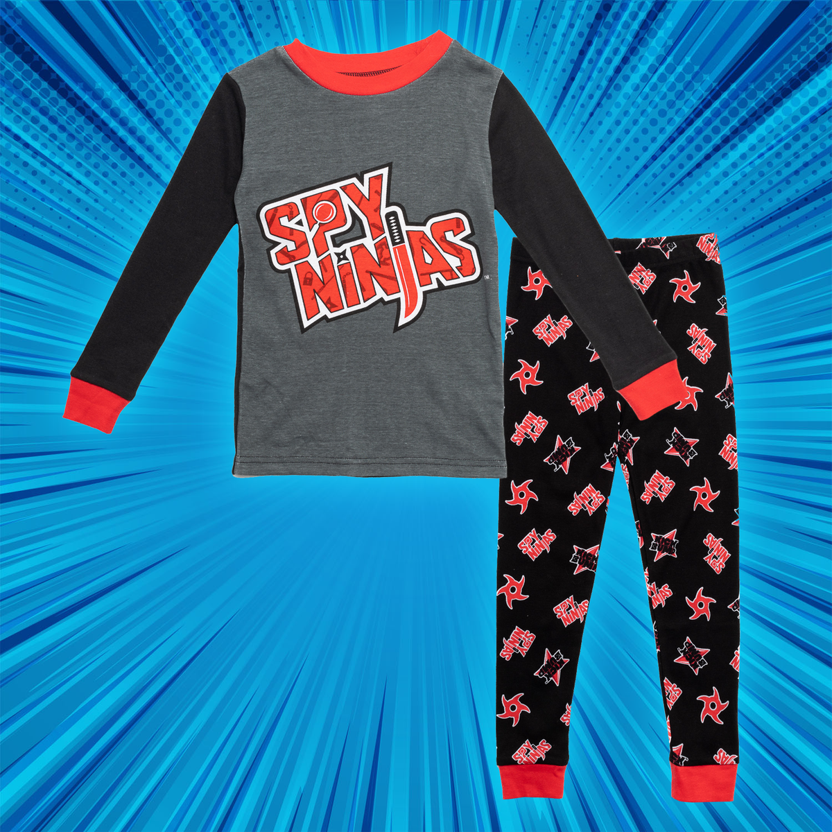Spy Ninjas Long Sleeve Pajamas