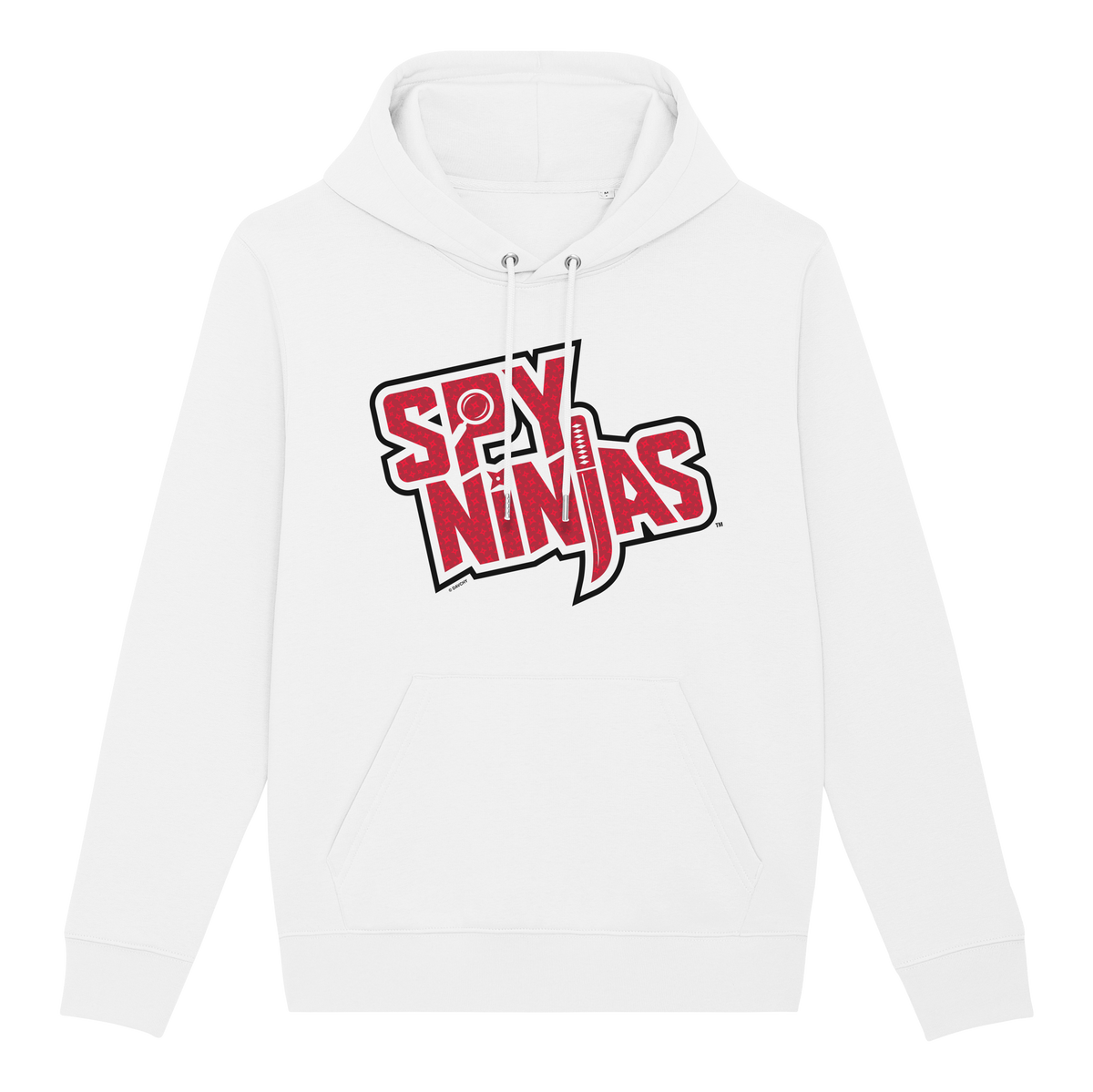 SPY NINJAS PATTERN MIDWEIGHT HOODED SWEATSHIRT