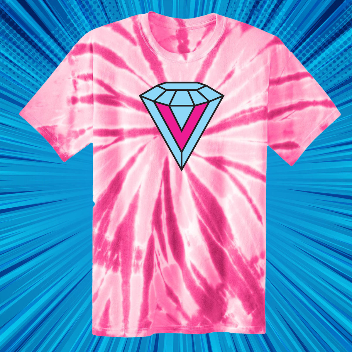 SPY NINJAS VY TIE-DYE TEE