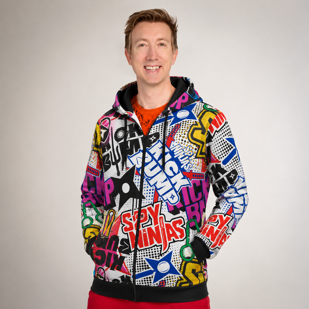 Spy Ninjas x Kick Bump Youth Zip Hoodie