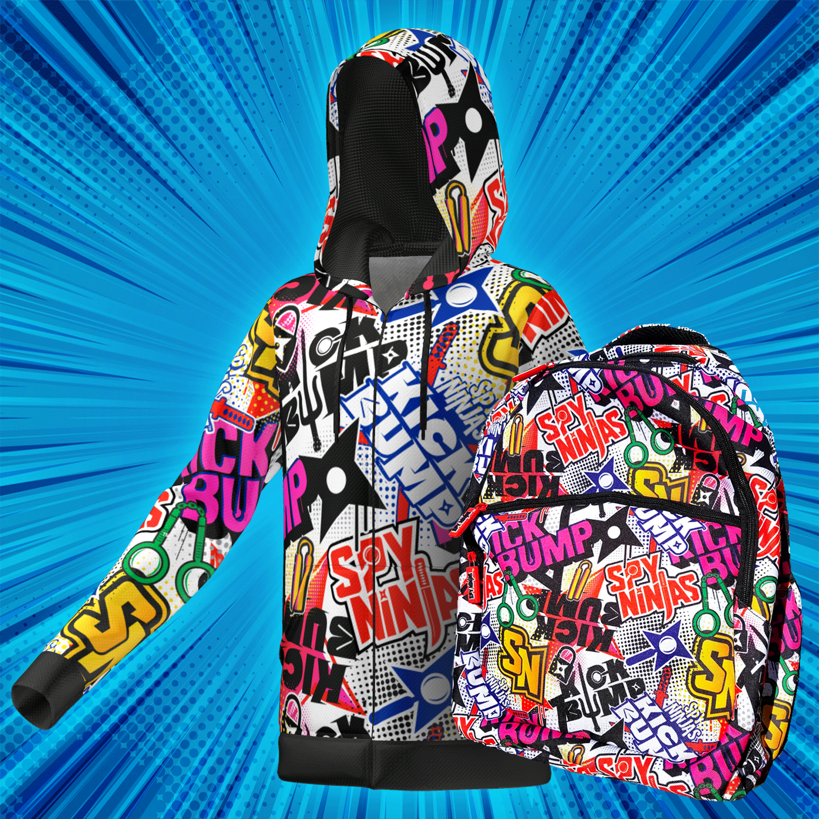 【IONSEOUL】Ninja Boa Hood Zip Up (2color) 5FM0158 Sale