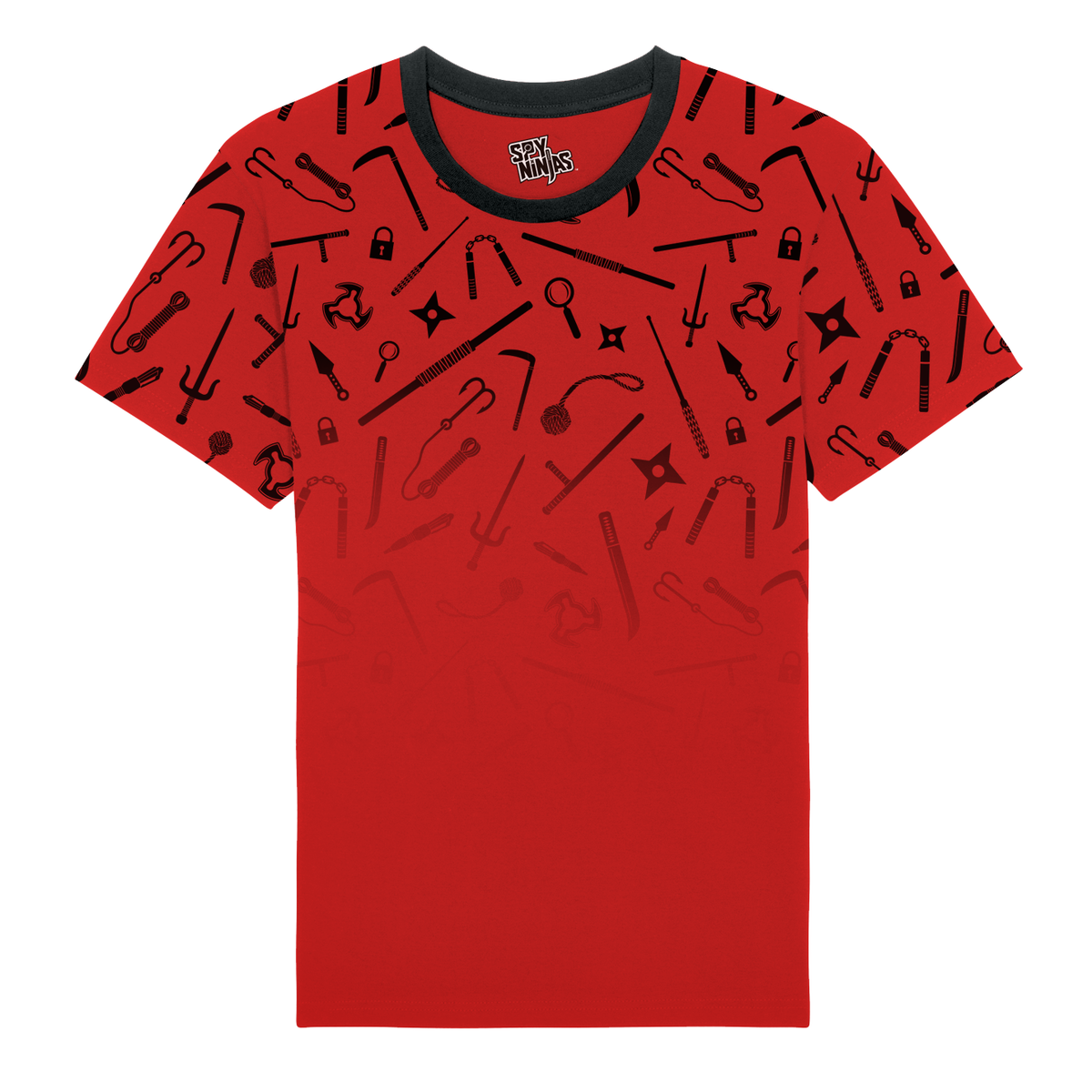 NEW!!! Red Fade Weapons of Choice - T-shirt