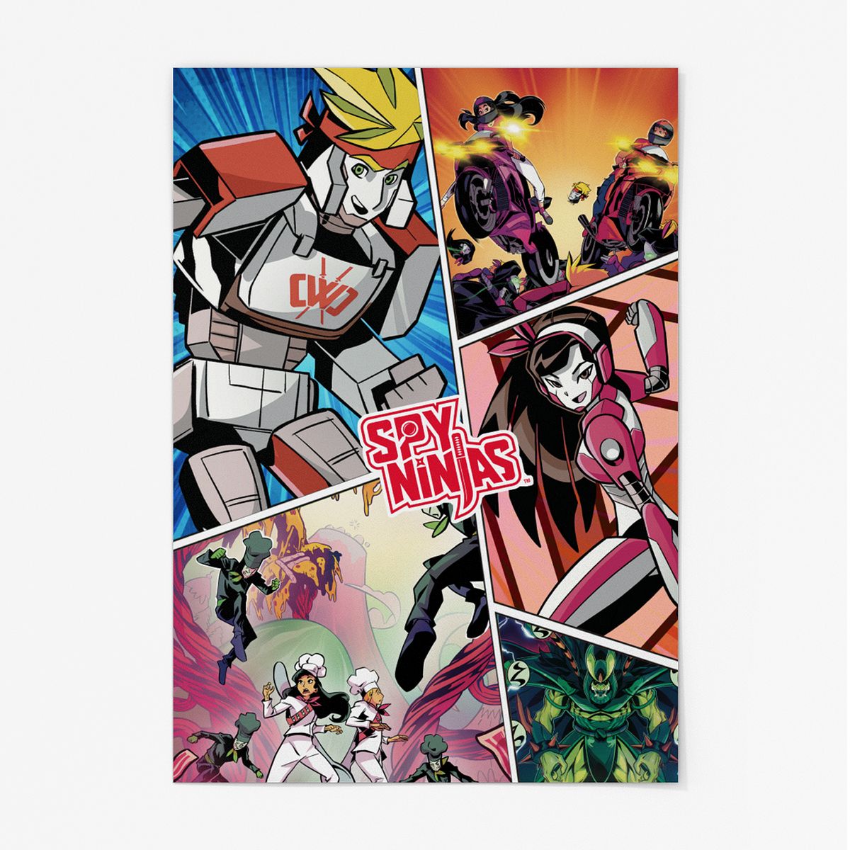 Spy Ninjas Graphic Poster