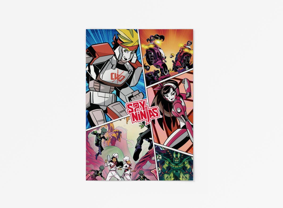Spy Ninjas Graphic Poster