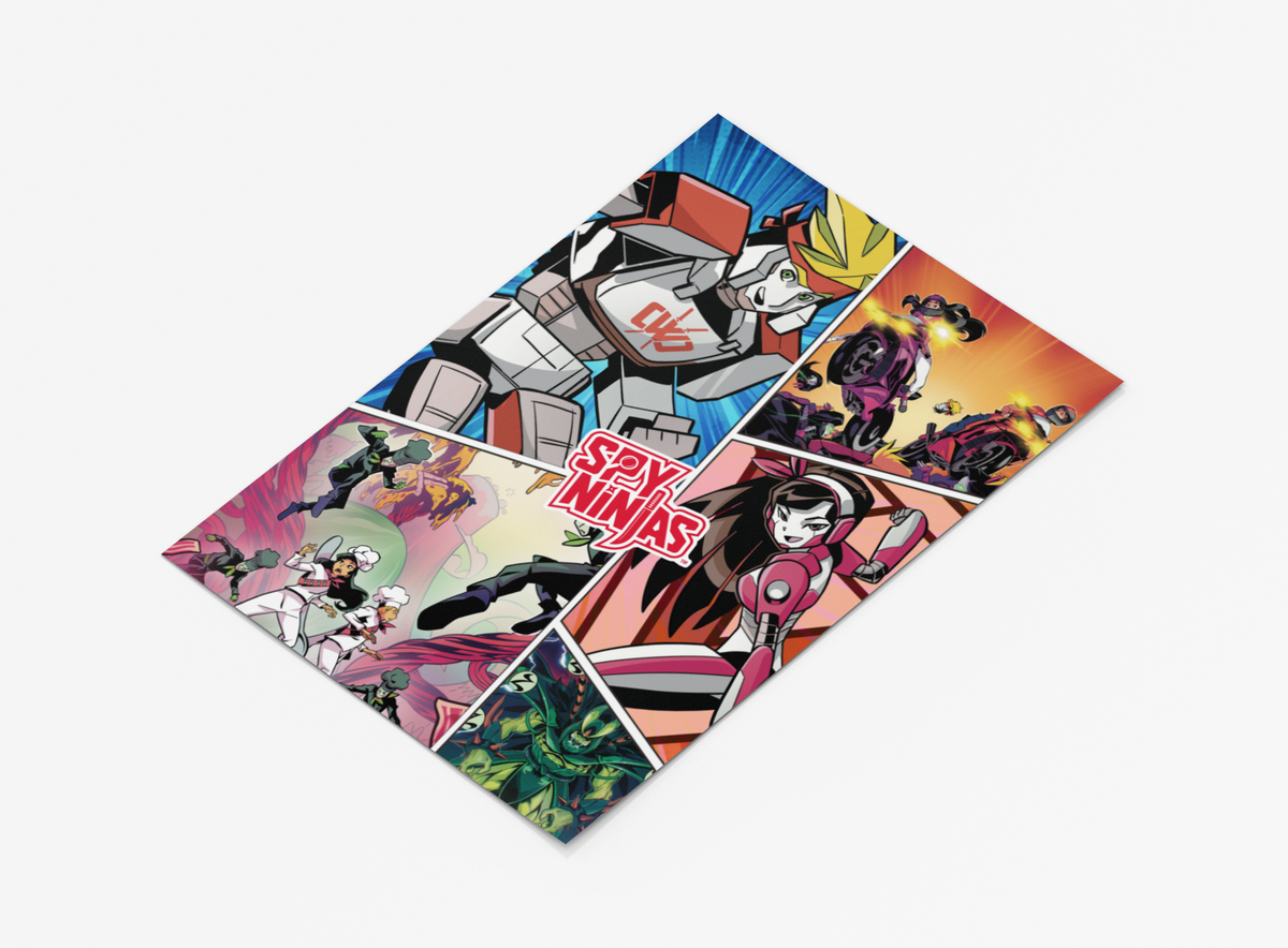 Spy Ninjas Graphic Poster
