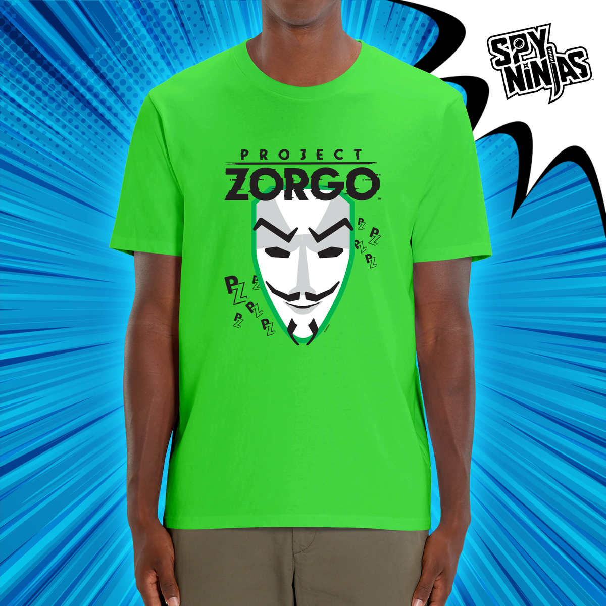 Project Zorgo‚Ñ¢ Adult Short Sleeve T-Shirt - Neon Green