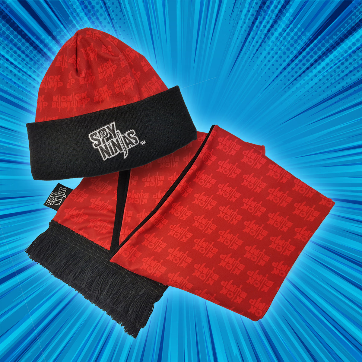 Kick Bump Beanie &amp; Scarf