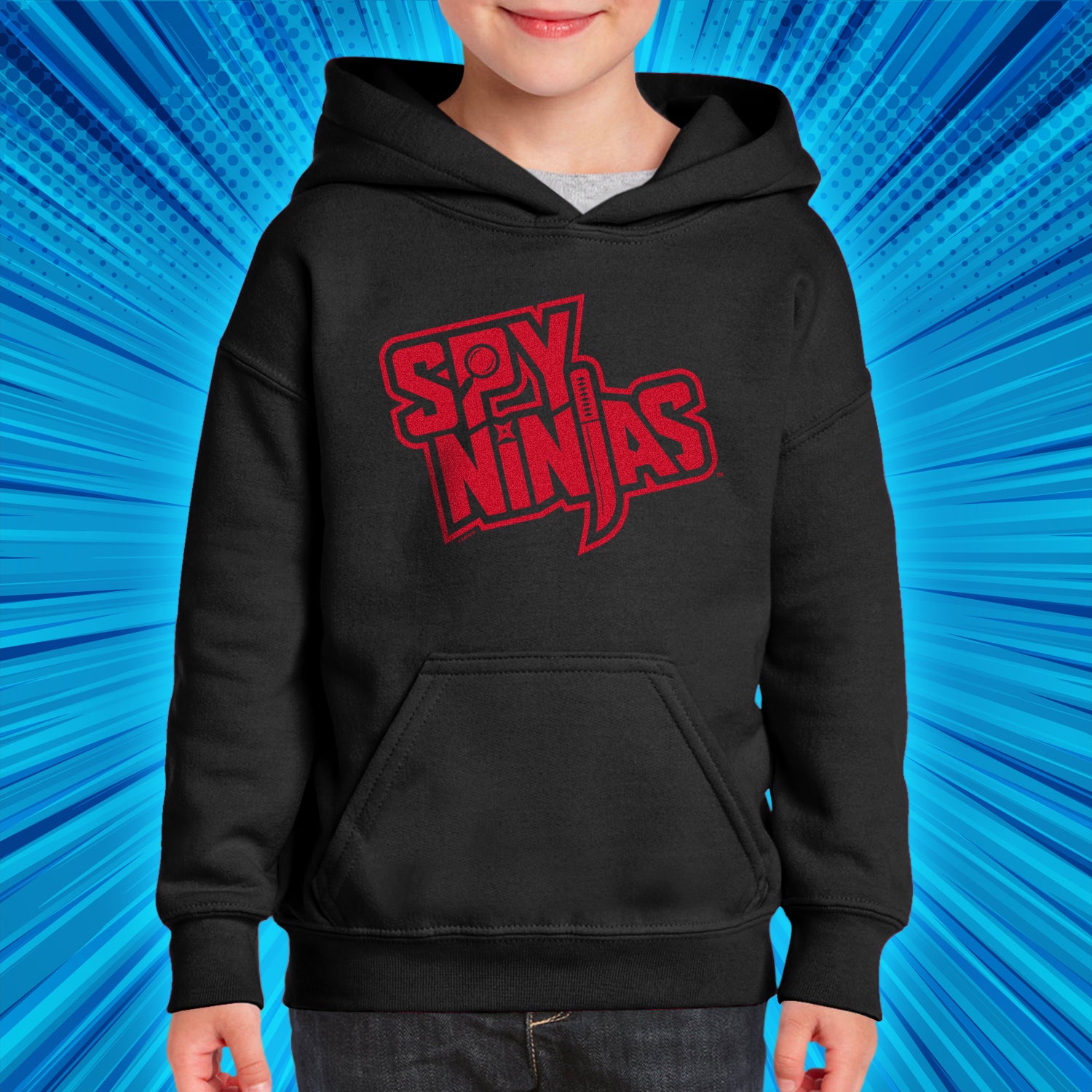 thumbnail image 2 of SPY NINJA CWC Inspired Hoodie – Unisex Kids & Adults, Youtuber Pullover By MOON BOW 2 of 5
