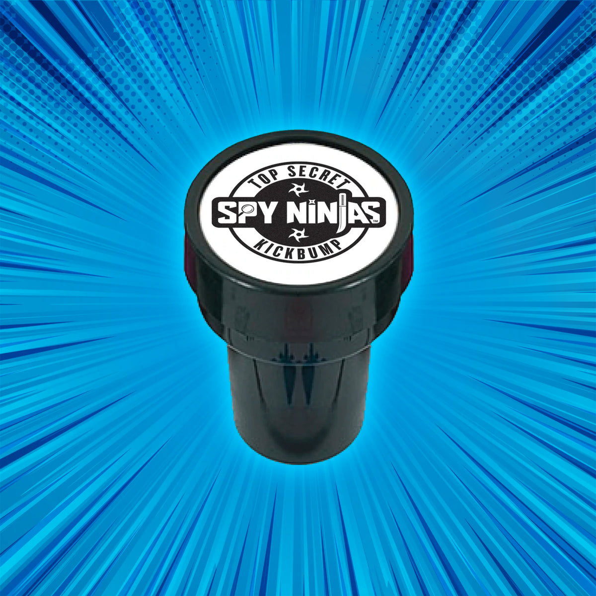 Spy Ninjas Self-Inking Stamp - Black Ink 1.5&quot; wide