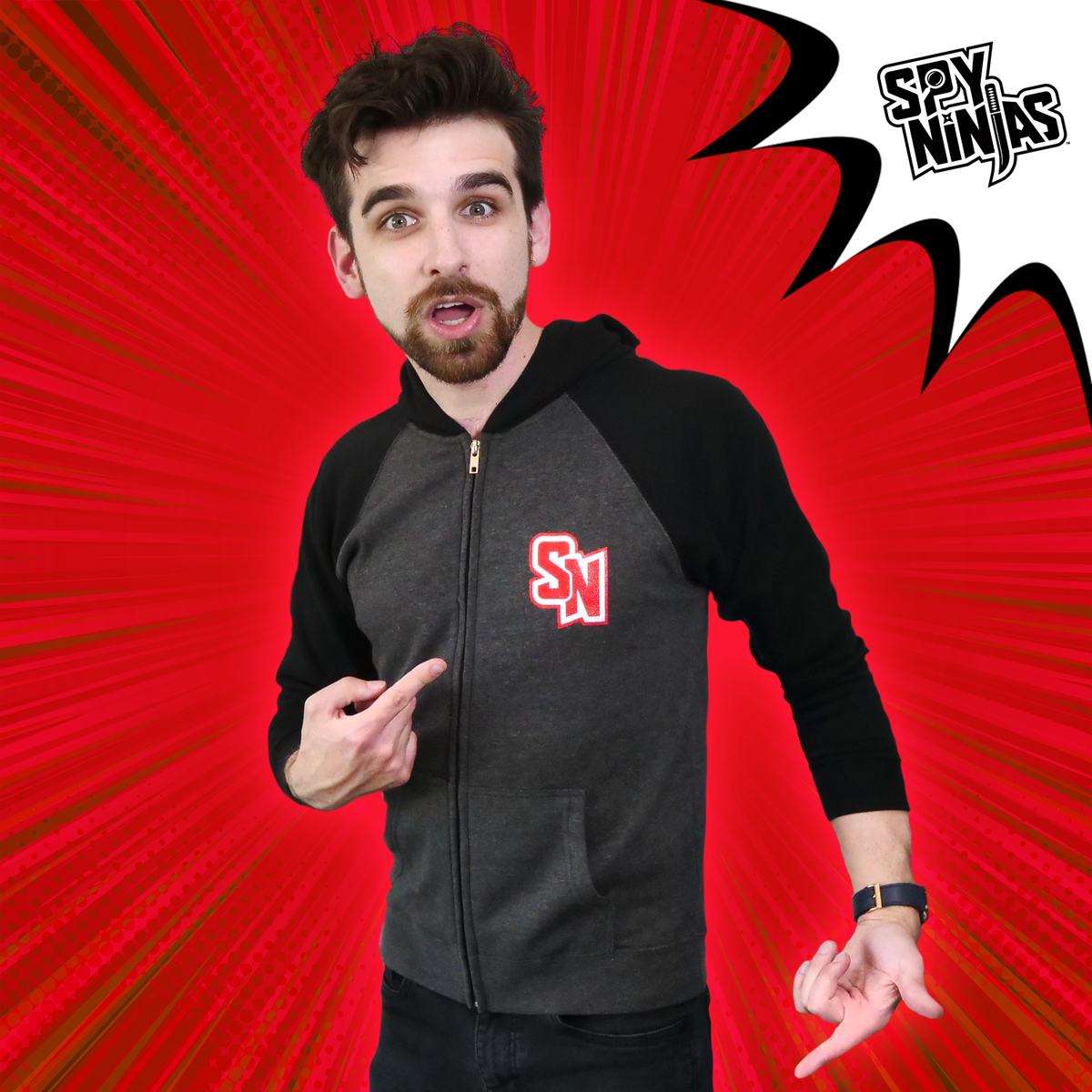 SpyNinjas Merch official Hoodie Sweatshirt.