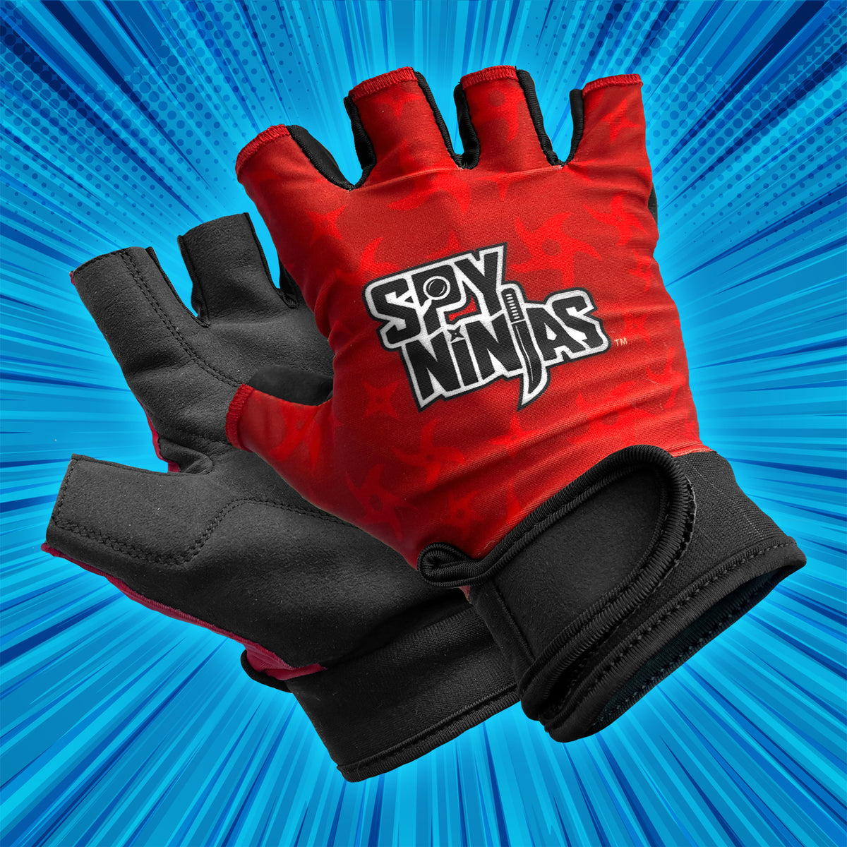 Spy Ninjas Fingerless Gloves - Youth