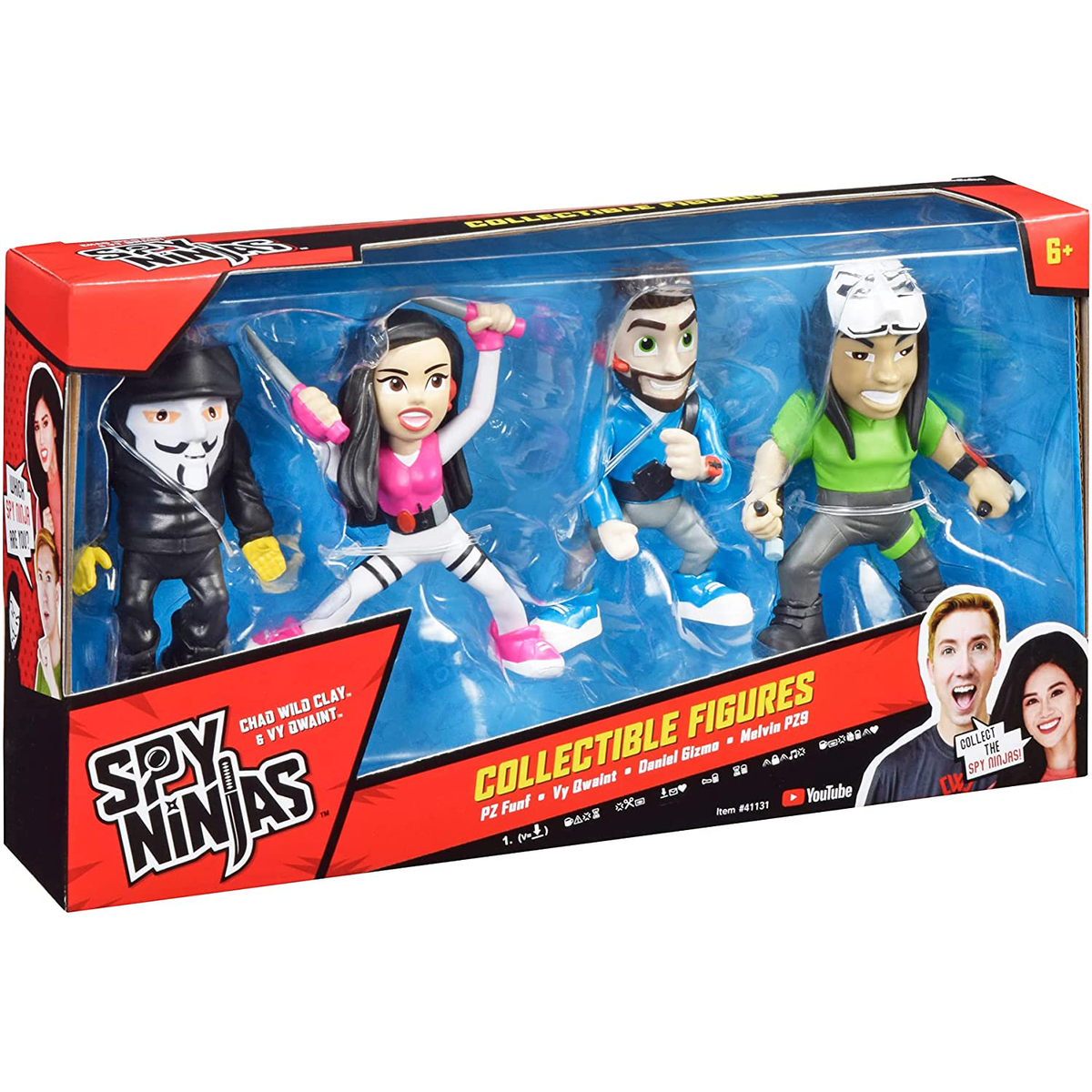 Spy Ninjas Collectible Figure 4-Pack with Vy