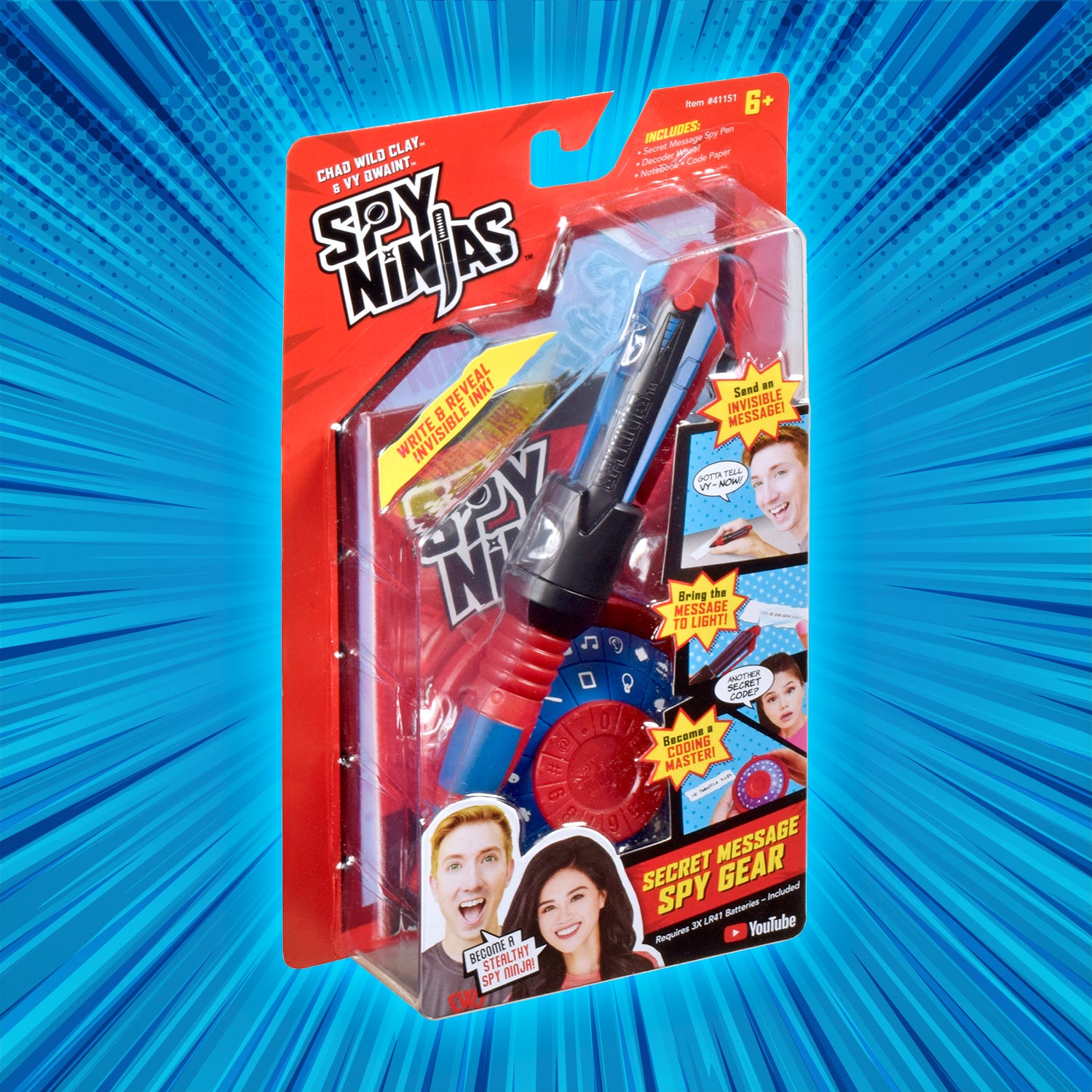 spy gear Spy Ninjas Secret Message Spy Gear