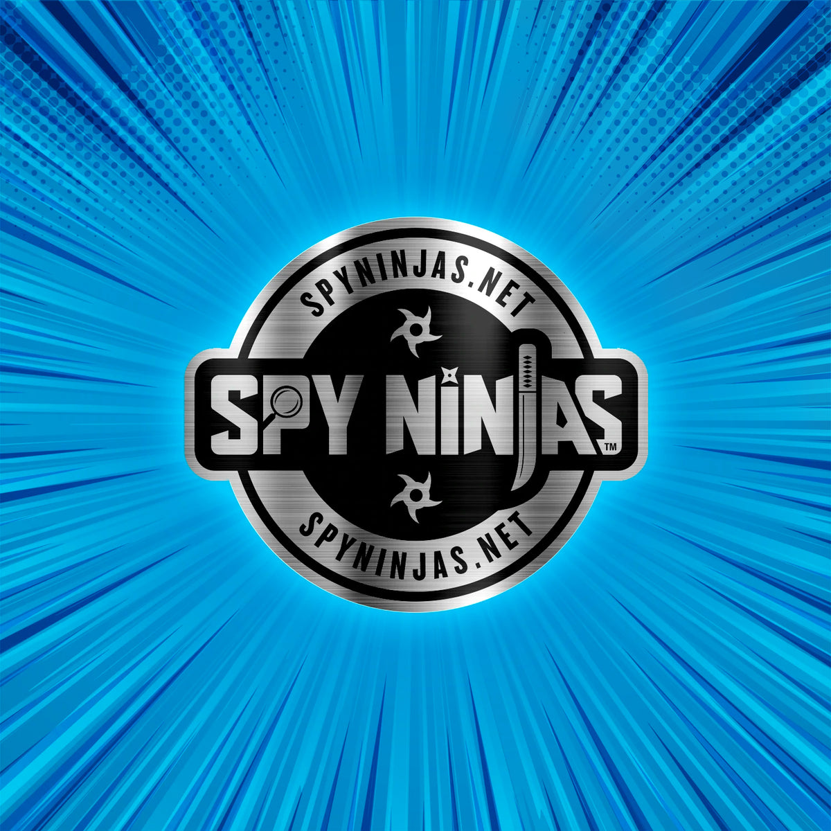 Sticker - Spy Ninjas - Metallic Finish - 2.25&quot;