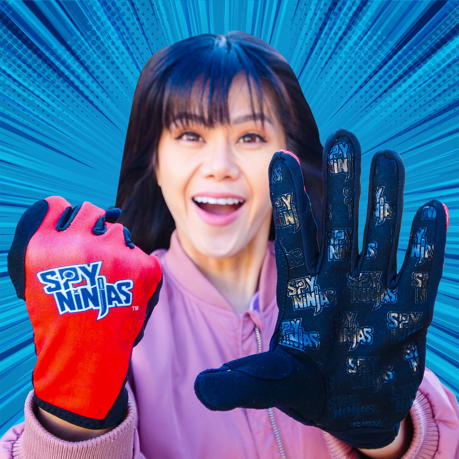 Kick Bump Action Ninja-Grip Gloves