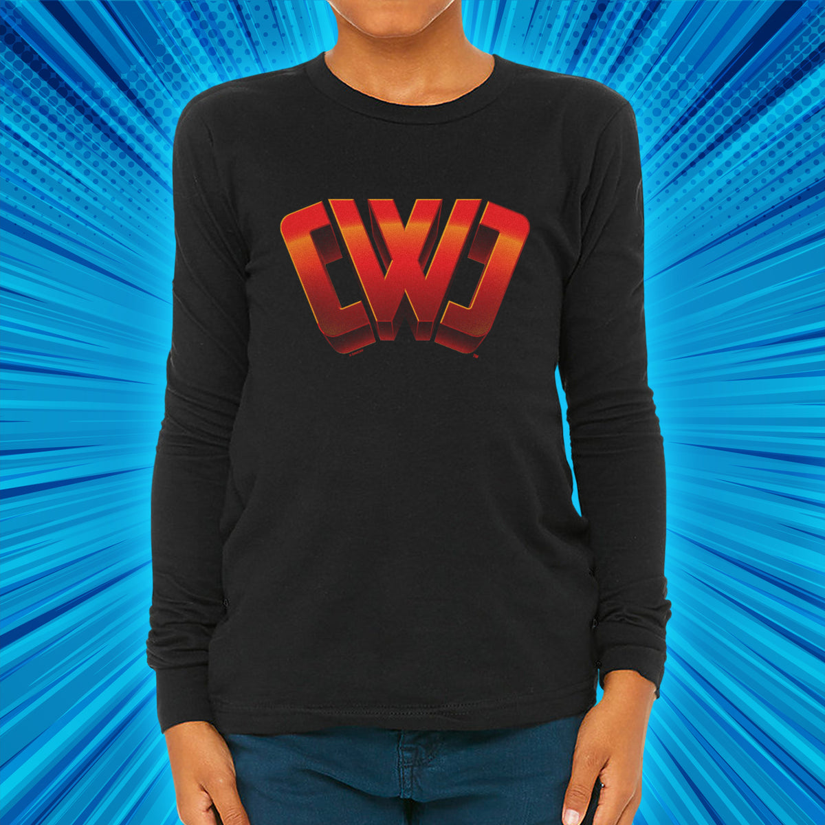 Chad Wild Clay Youth Long Sleeve T-Shirt - Black